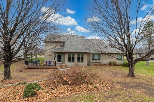 View of the back of the house