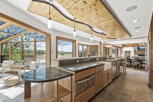 Enjoy the views and natural light throughout the home.