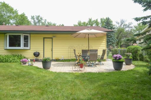 The perfect spot to relax & enjoy the wonderful yard!