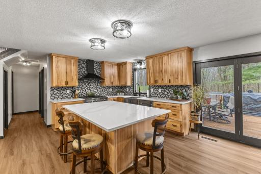 Open Bright Kitchen with Easy Close Cabinets