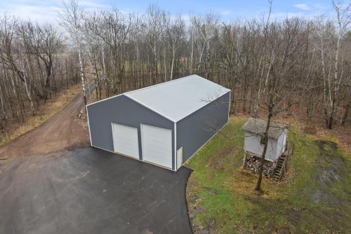 2nd massive 56 x 40 Building with cement floor,12&14 foot high doors