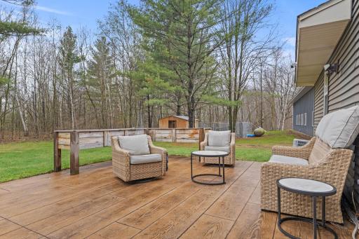 huge Back patio Overlooking Natures Beauty