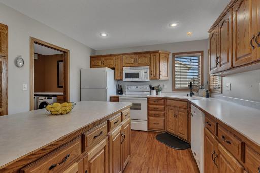 Photo for 5801 16th Street N, Saint Cloud, MN 56303 - Listing #6710576 Laundry room to the left leading into the garage