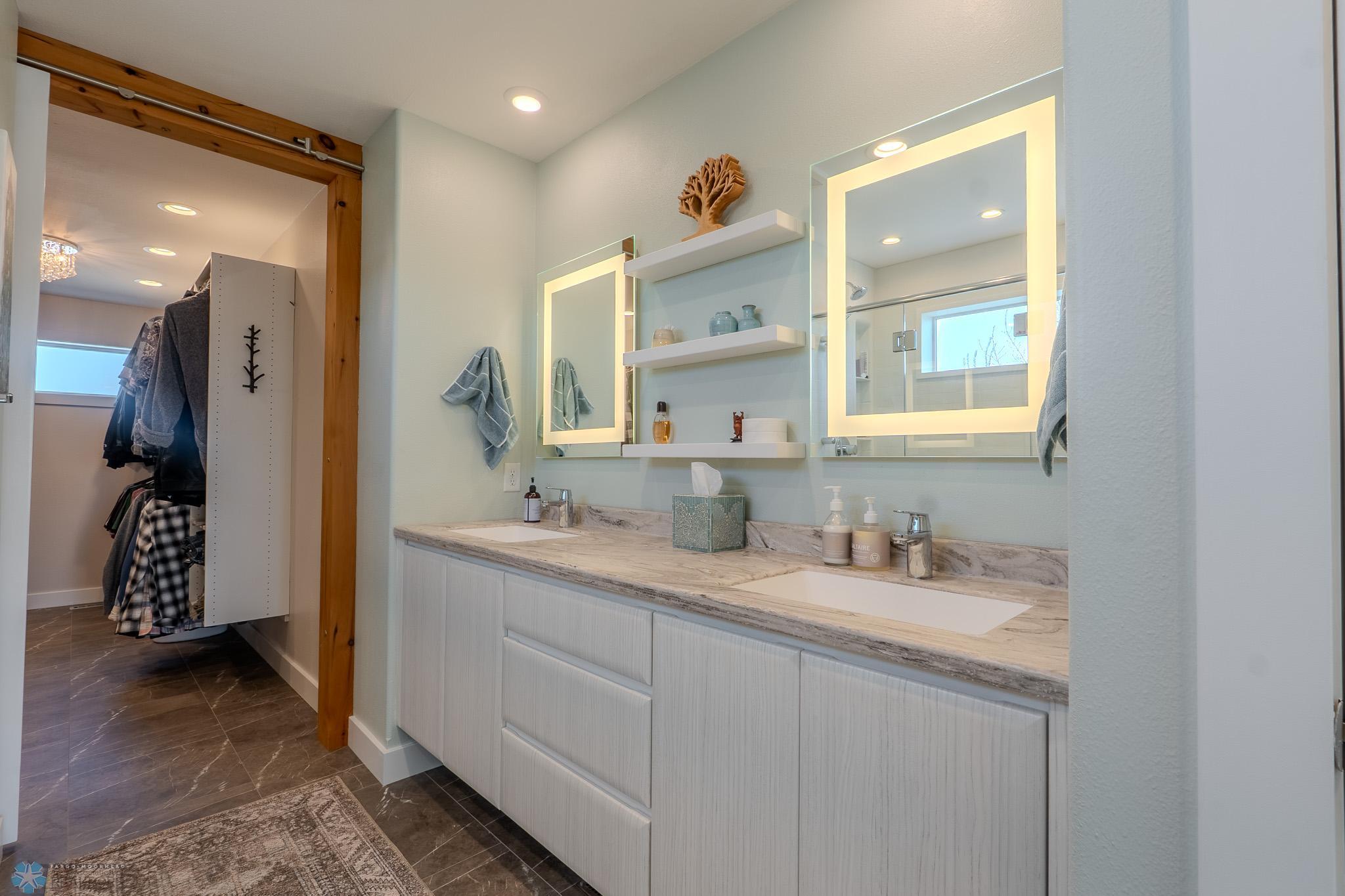 Primary Bathroom - Double Sinks