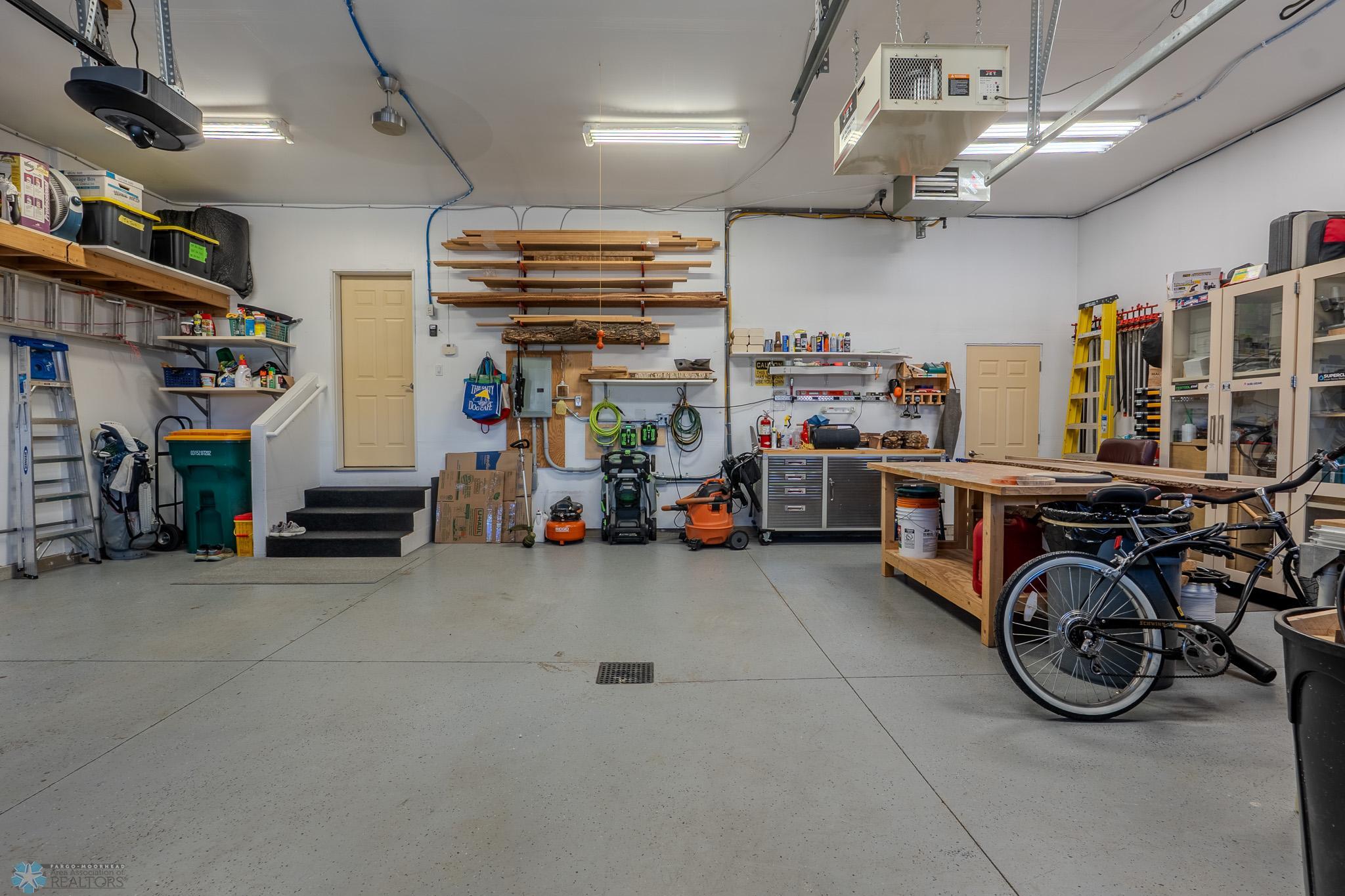 Epoxy Floor/Dedicated Electric Panel/EV Charging