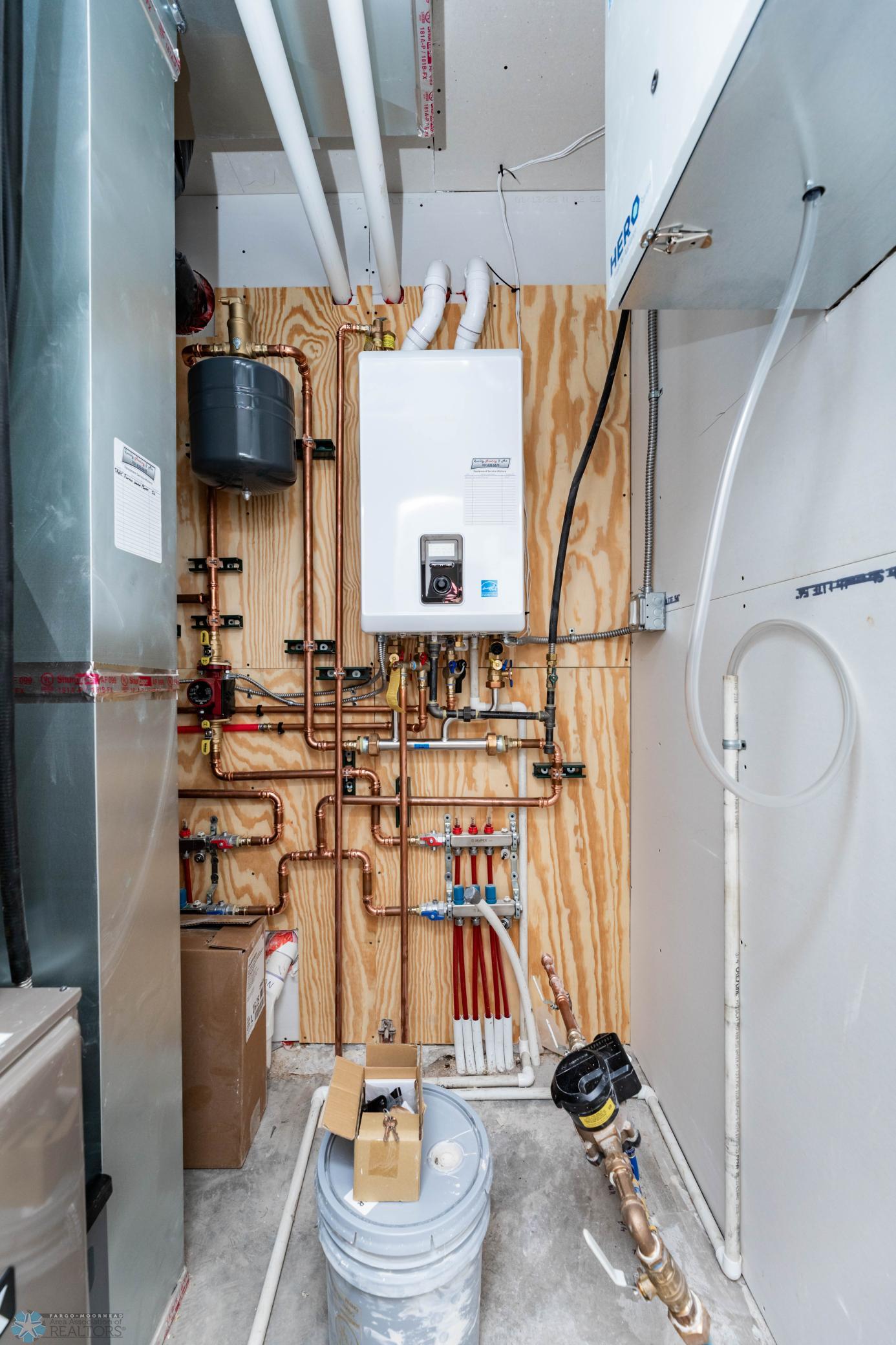 heated floors in house & garage