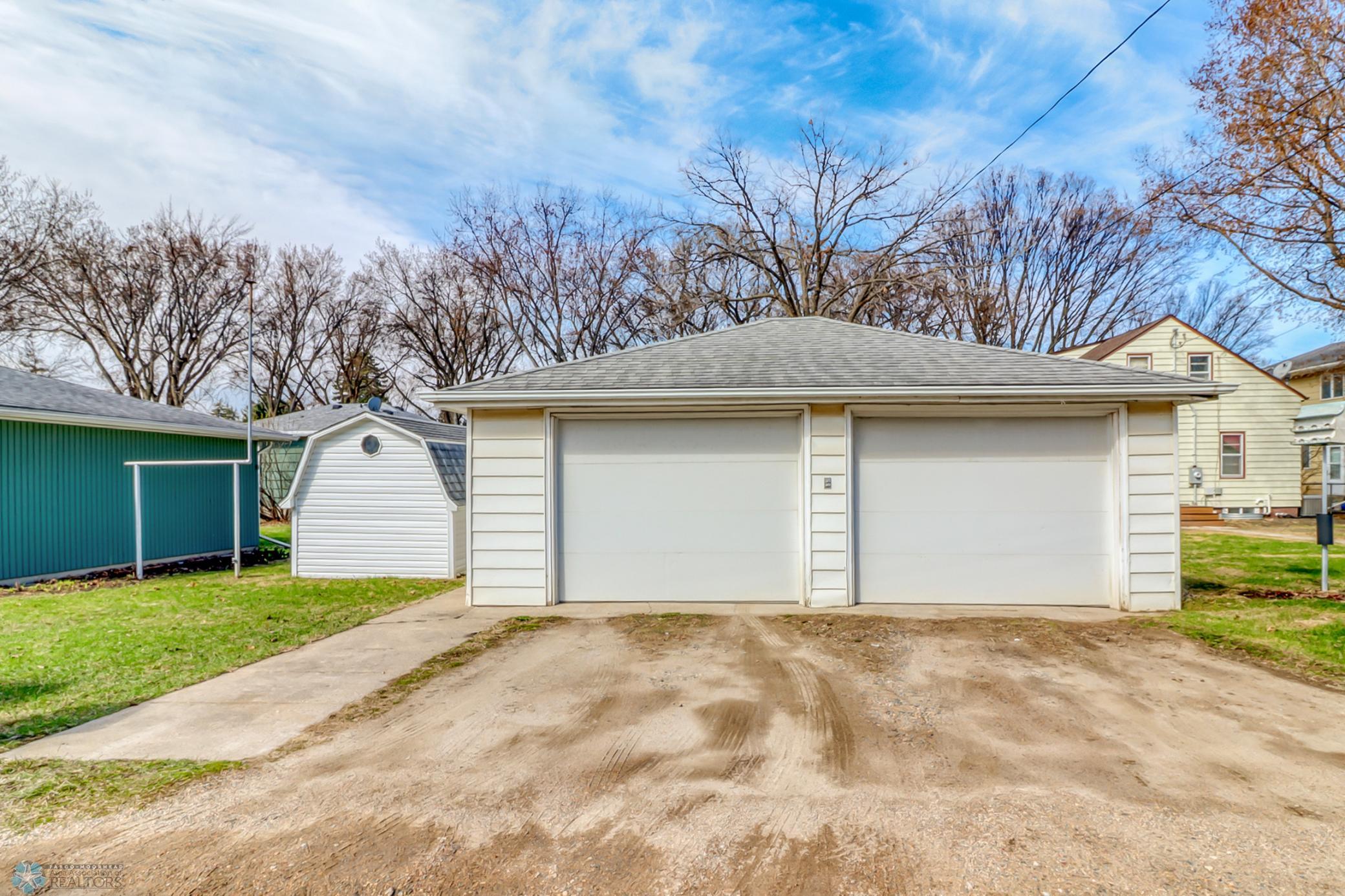 2 car garage