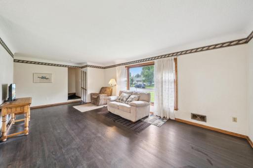 Just refinished hardwood floors throughout the whole house!