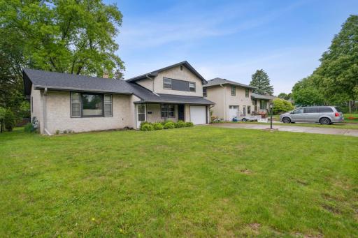 Beautiful front and back lawn at this home!