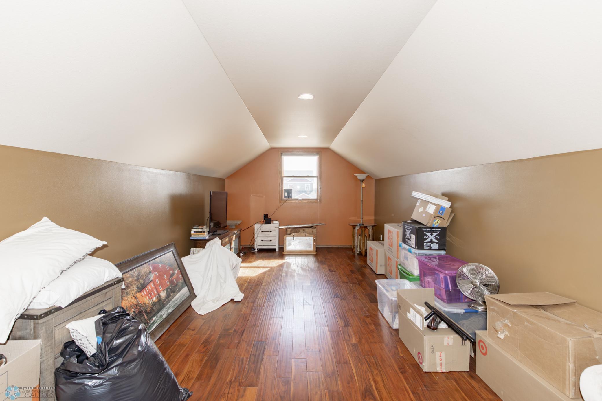 Loft above garage