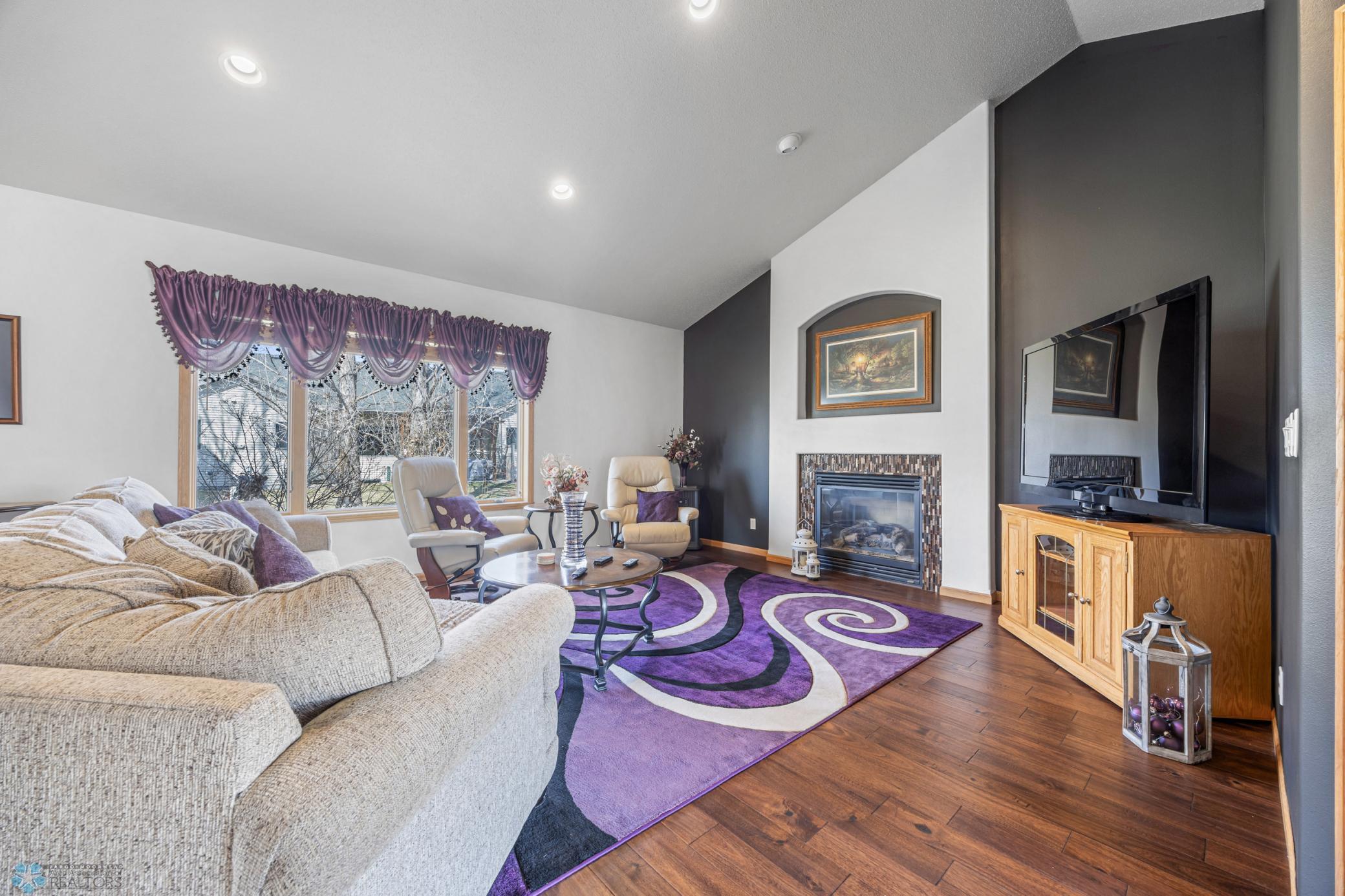 Main Level Vaulted Living Room
