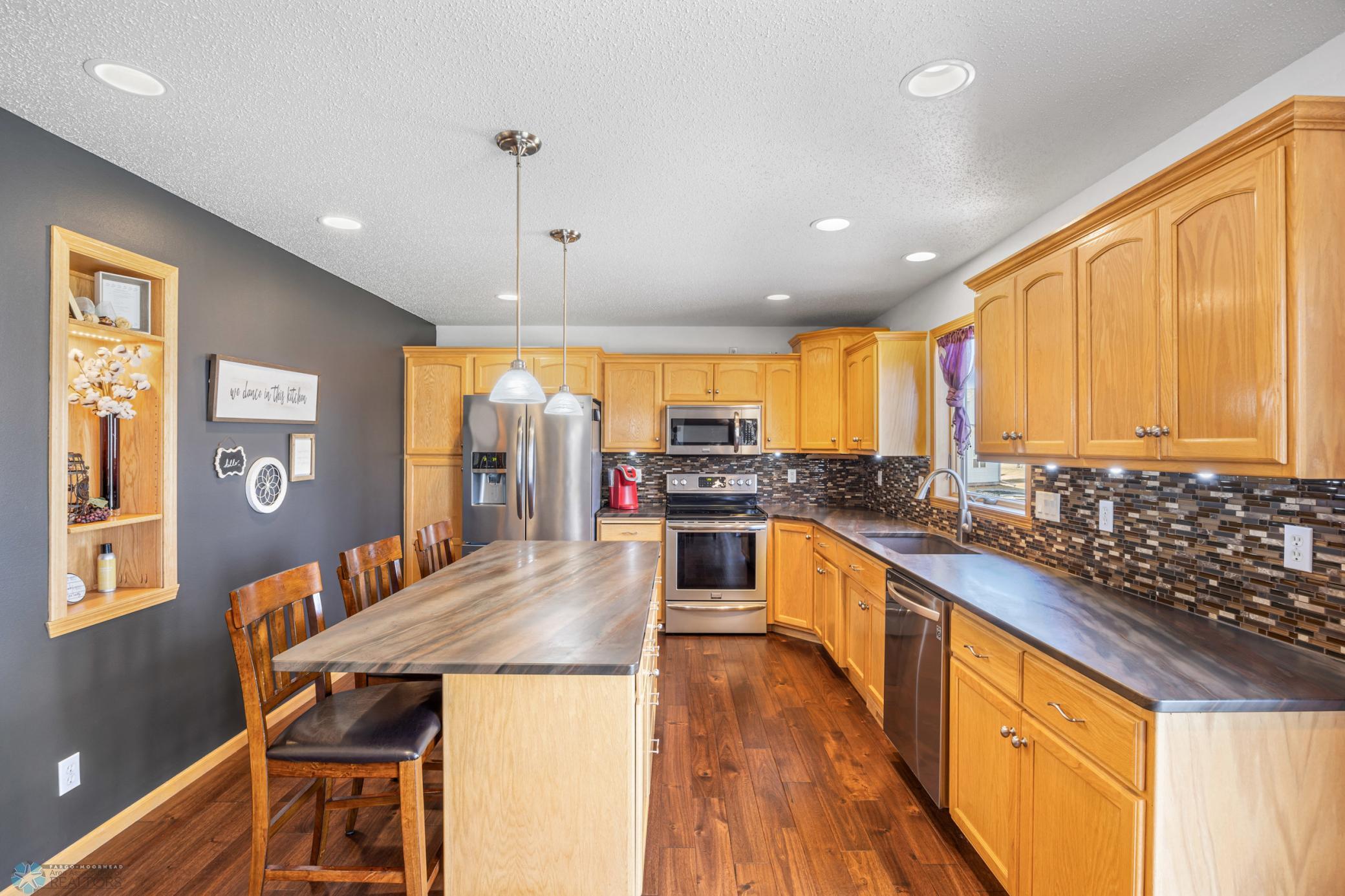 Kitchen- Leathered Granite