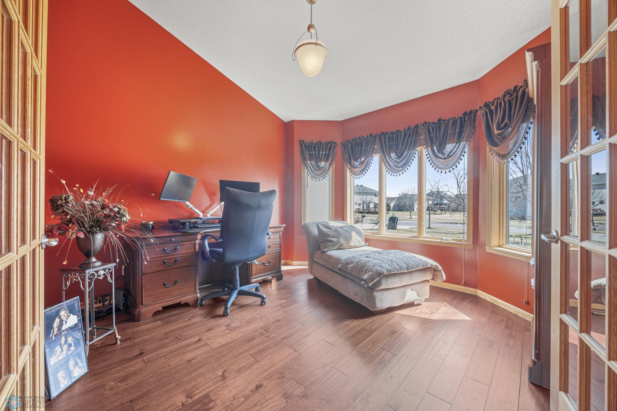 Office w/ French doors
