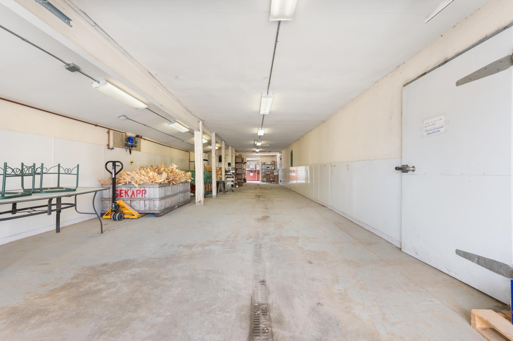 Storage in main operations building