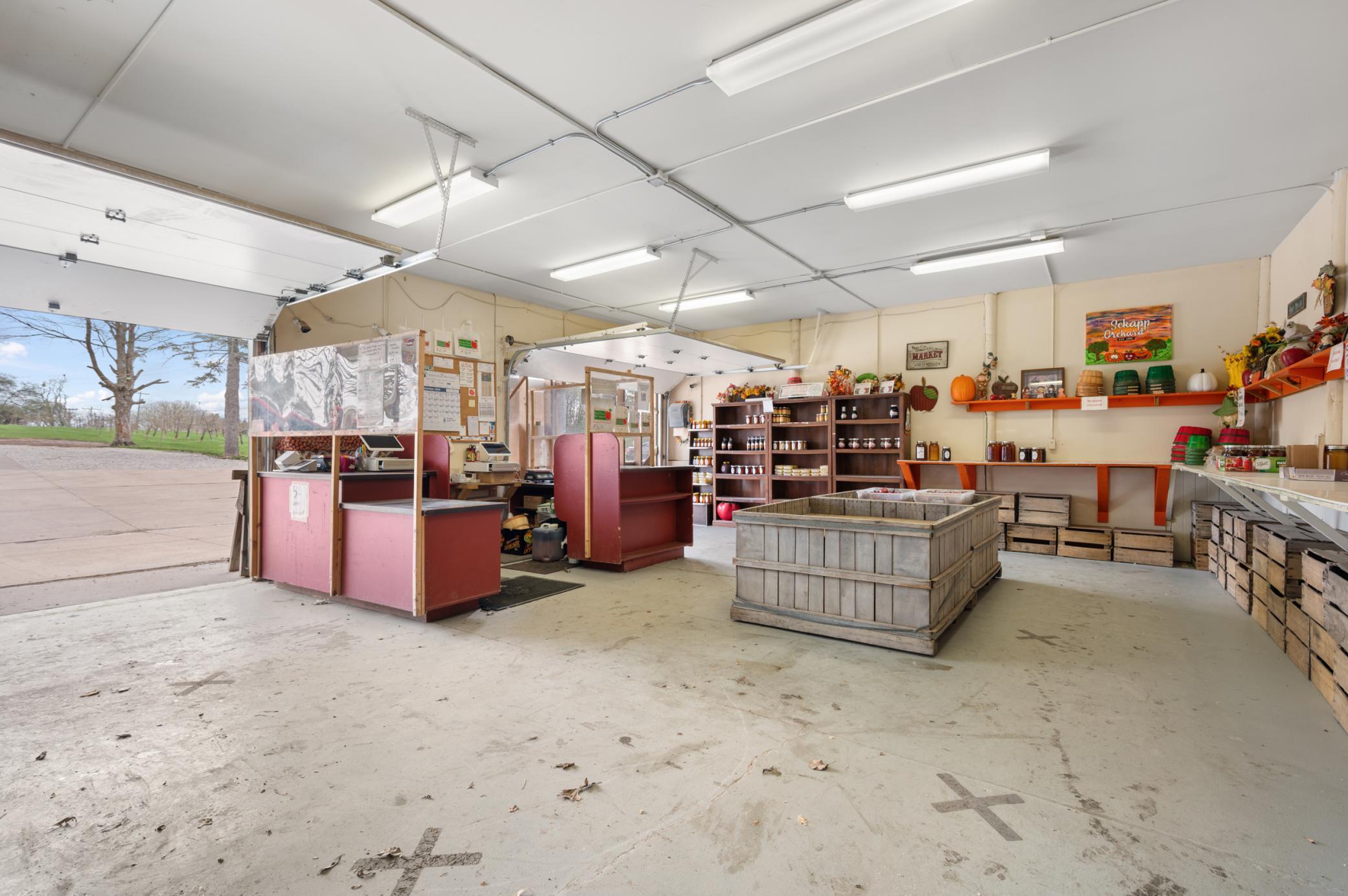 Store front of main operations