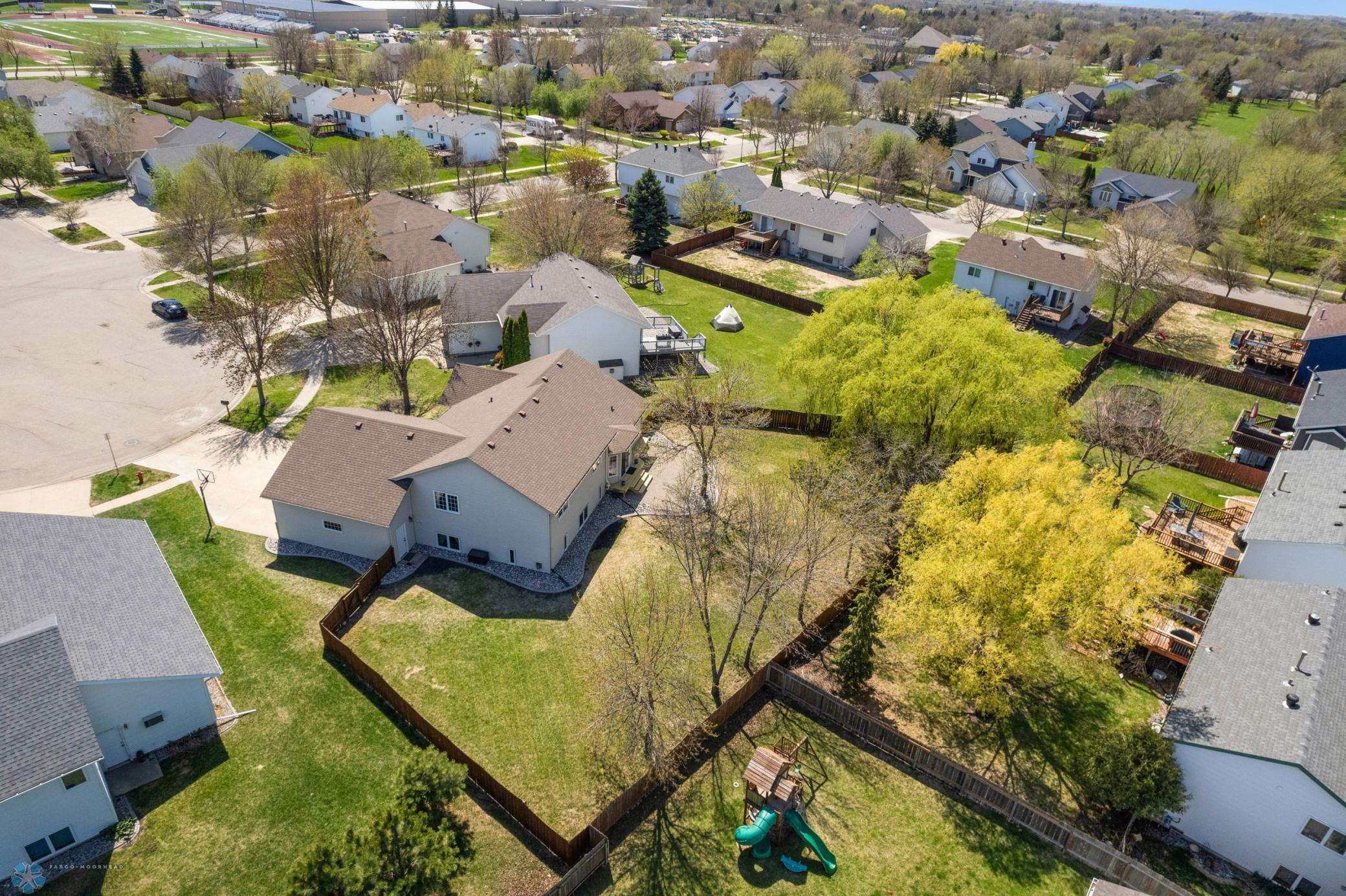 Aerial Backyard