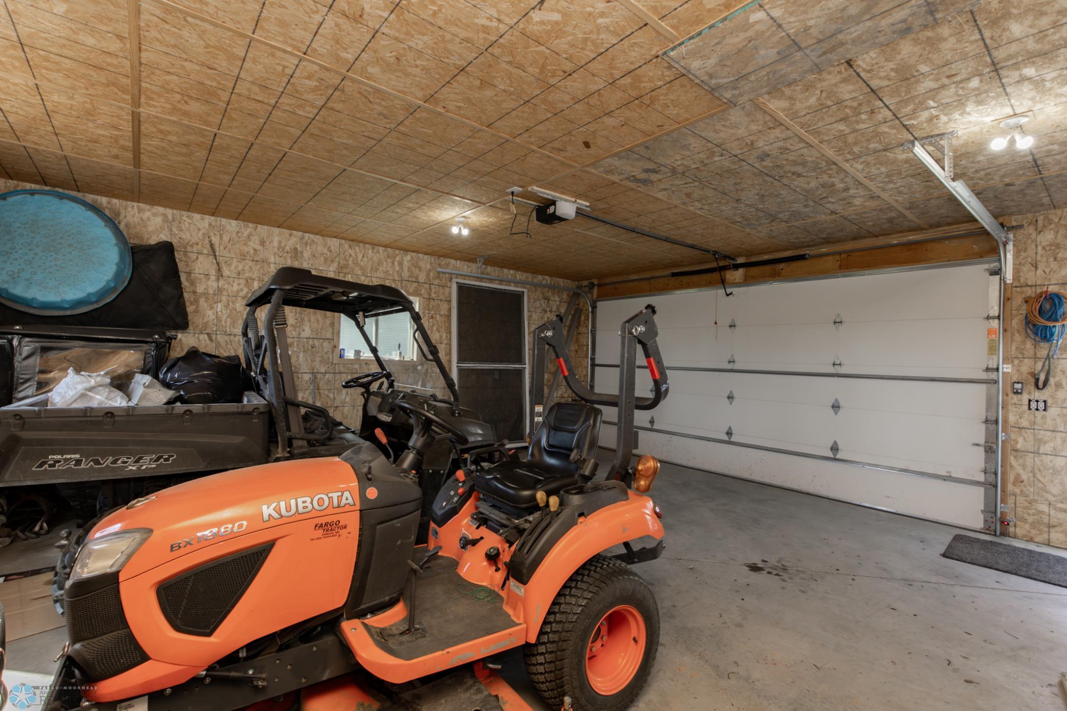 24x24 2-stall garage!