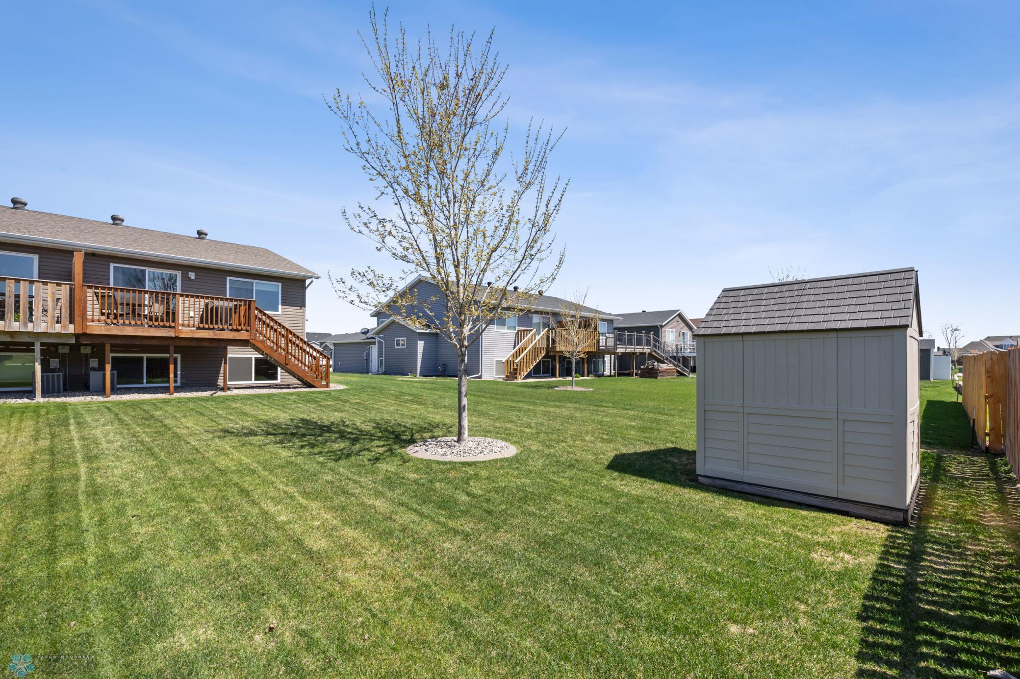Large Backyard & Shed