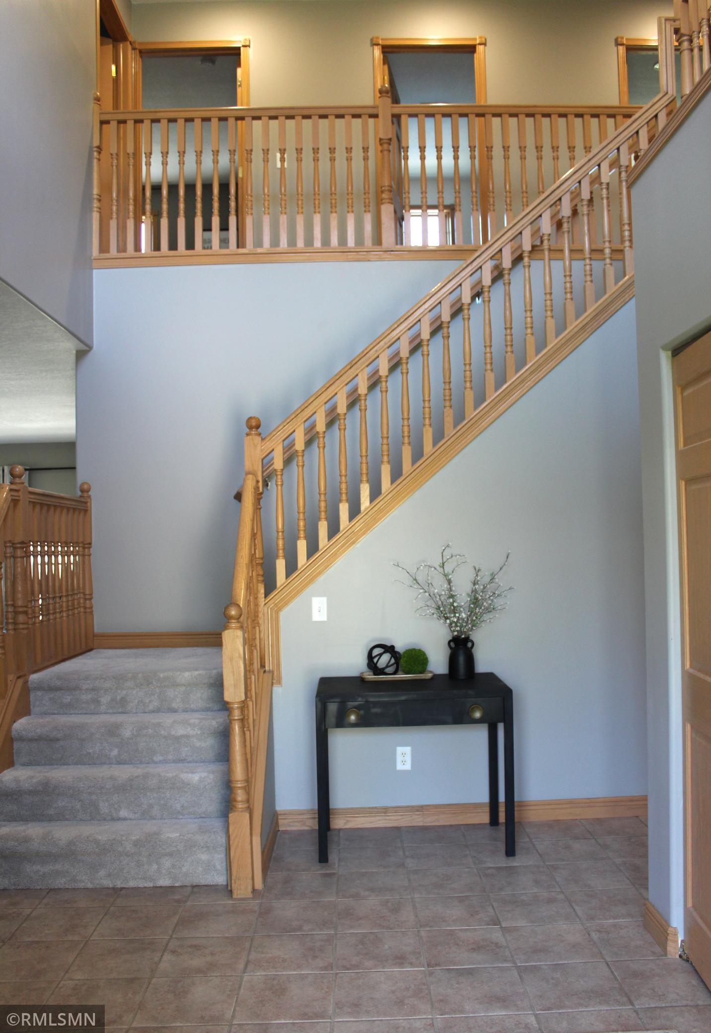 The view welcoming you into the home as you step into the foyer