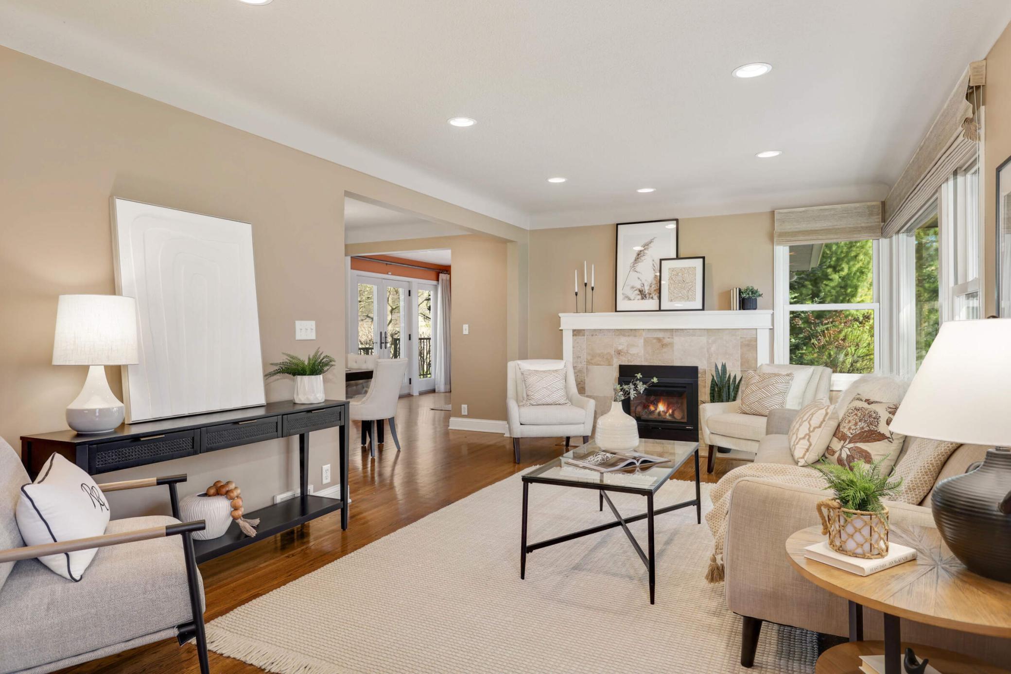 This home is a stunner top to bottom