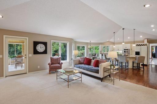 A great space for gathering and entertaining