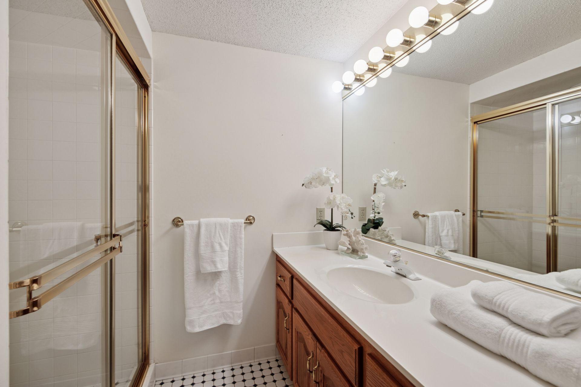 3/4 bath in the lower level