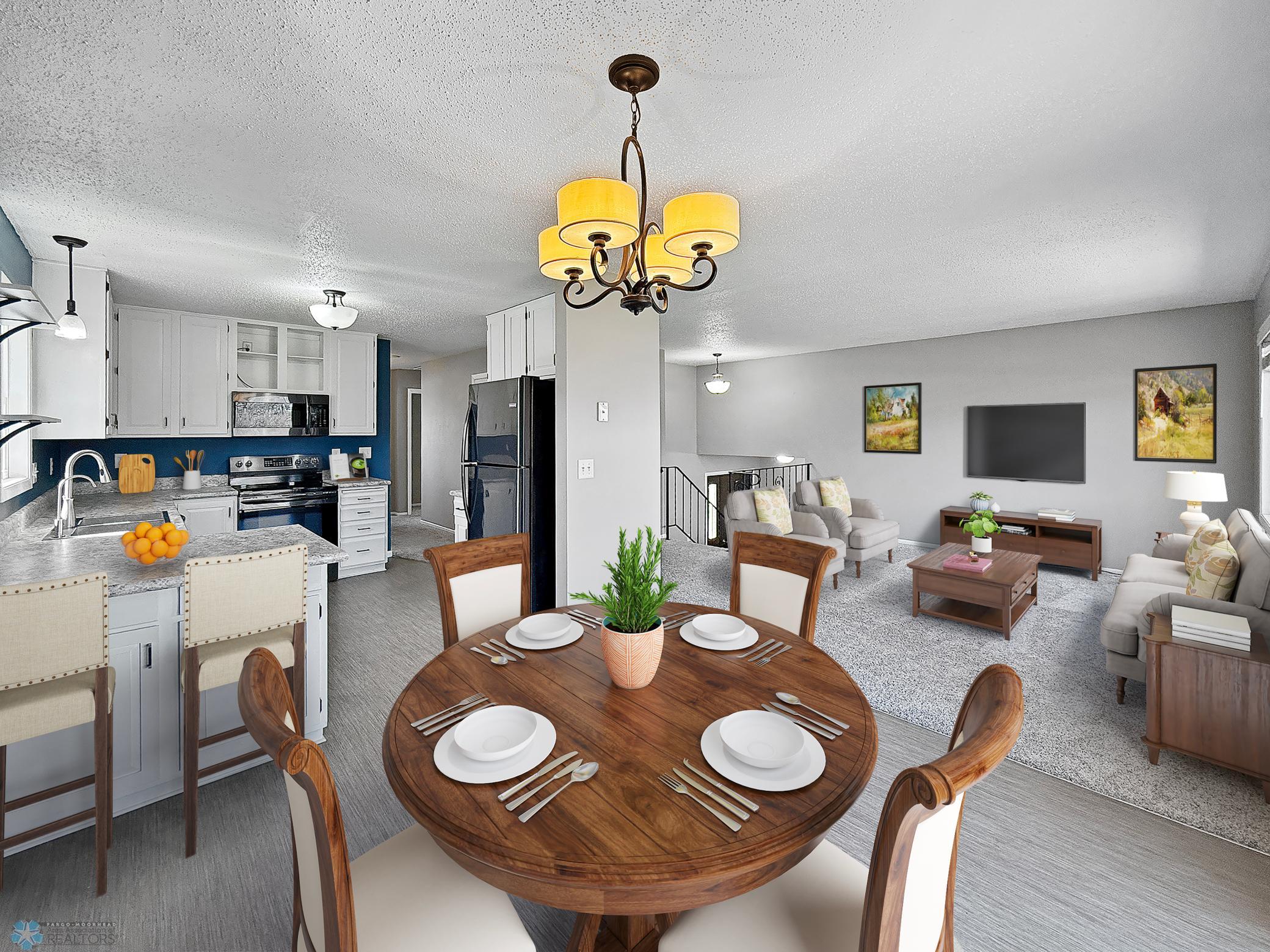 Virtually Staged- Kitchen/Dining/Living Room.jpg
