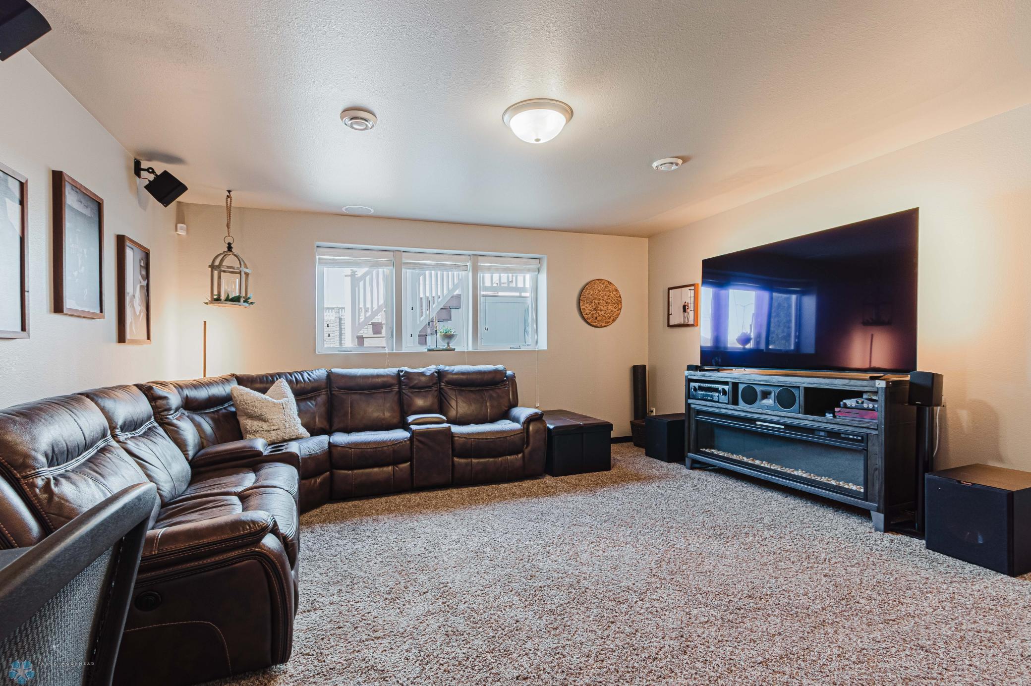 Lower family room