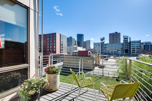 Incredible views of the St. Paul skyline!
