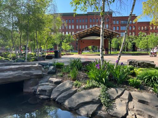 Mears Park just, a short walk away features free concerts throughout the summer!