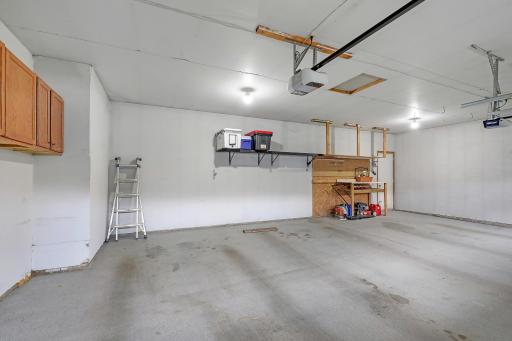 HUGE Three car garage in impeccable condition.
