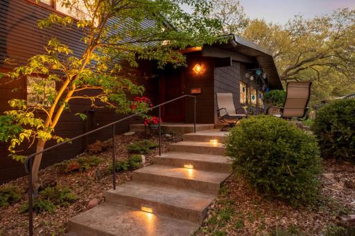 Thoughtful details through out the interior and exterior of home.