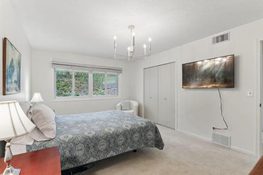 Another view of the owners bedroom. Closet is extra deep.