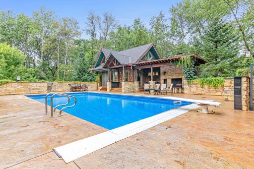 Pool with Auto-Cover