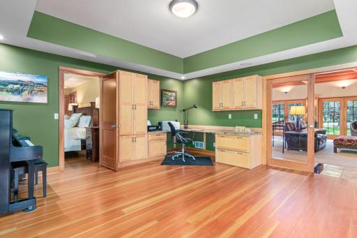 Office located between Owner's Suite & Great Room