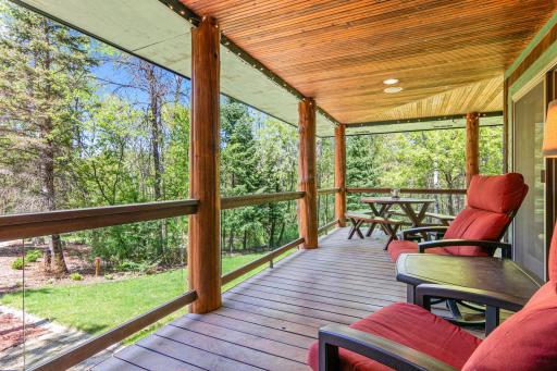 Cozy Covered Deck