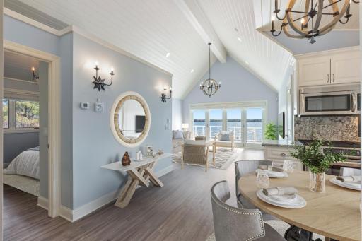 Upstairs is full of natural light and coastal charm - great for relaxing after a day at the beach. Separated from the 1st floor of the beach house with its own entrance.
