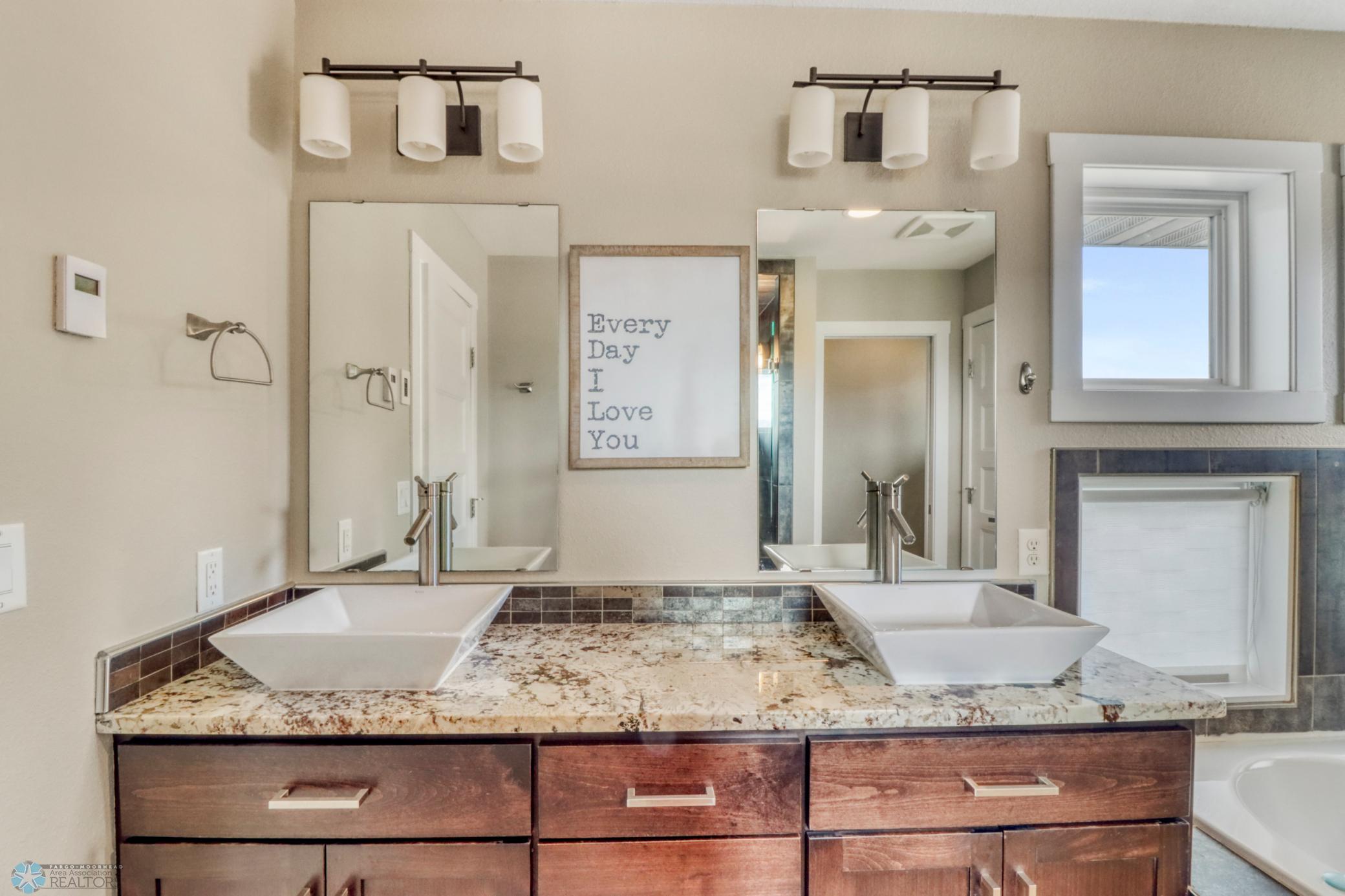 Primary Bathroom Dual Sinks