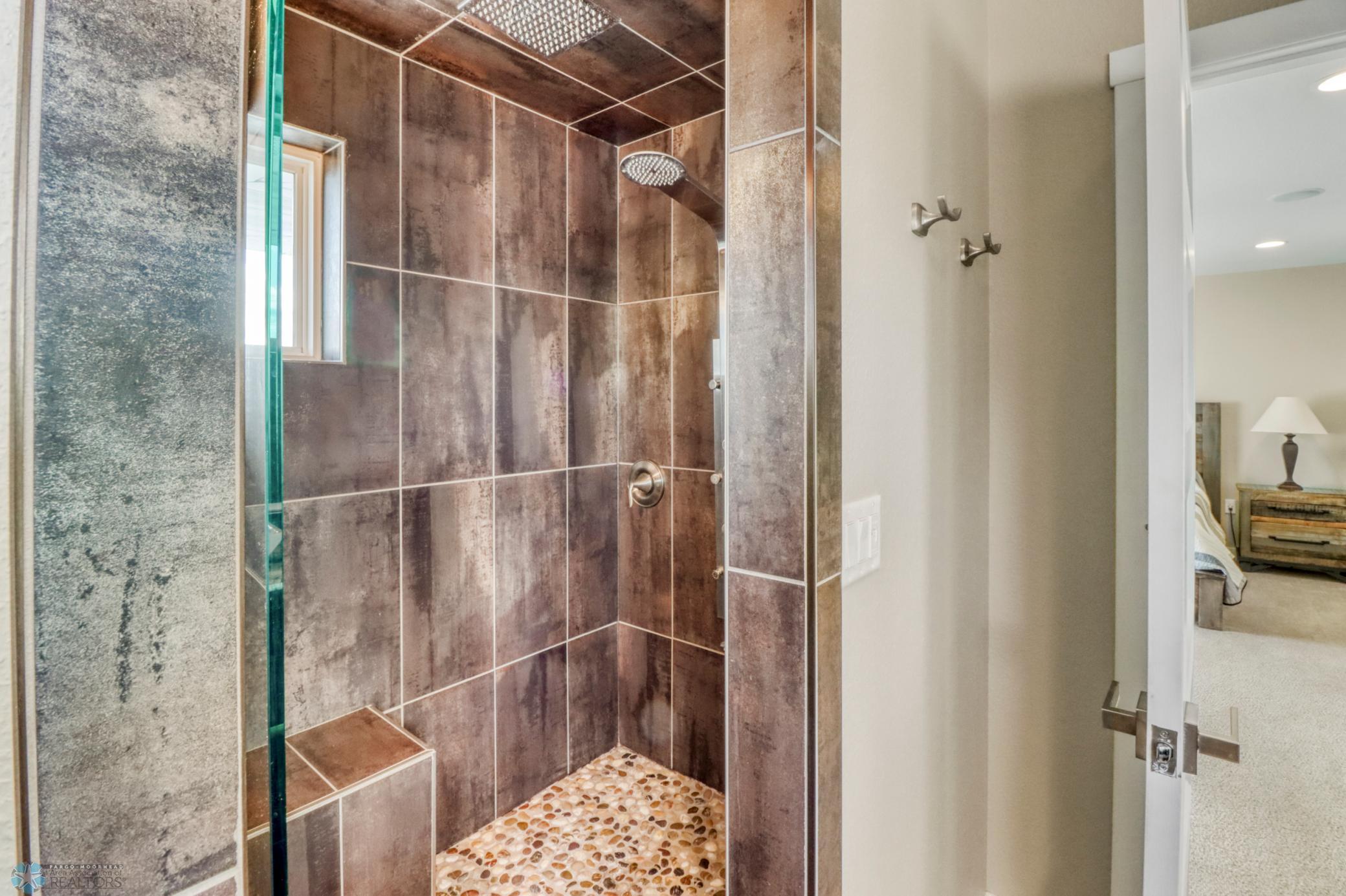 Primary Bathroom Tiled Shower