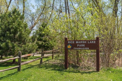 The nearby Rice Marsh Lake Park is the perfect place to explore - This four-acre park offers a picnic shelter, playground, ball field and basketball court.