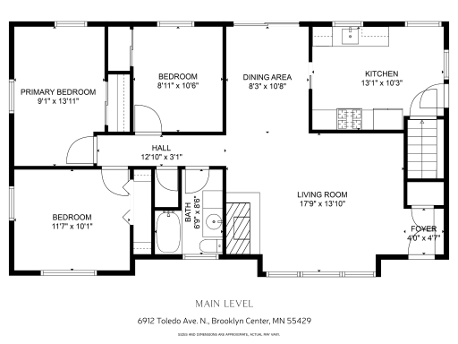 Floor Plan Main Level 6912 Toledo Ave. N., Brooklyn Center, MN 55429.png