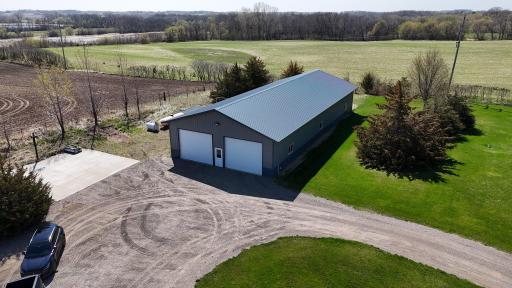 Aerial View Of The Pole Shed