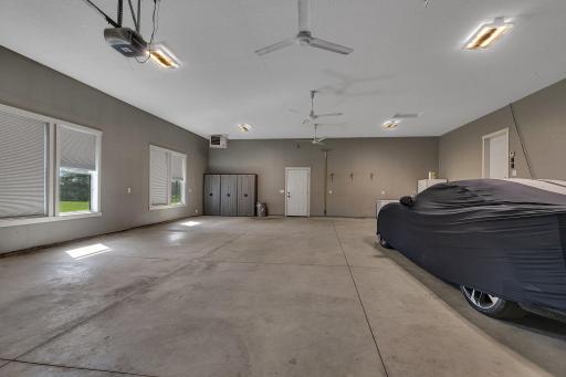 32 x 39 ft Heated, Attached Garage
