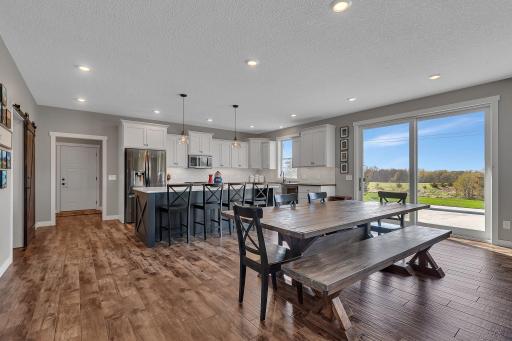Dining Area And Kitchen