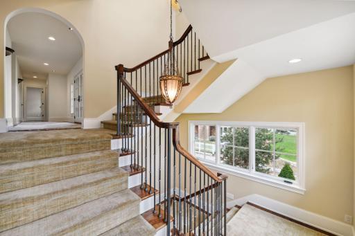 The stairway transcends function.