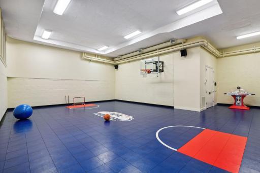 A true, in-town rarity. A Sports Court!!