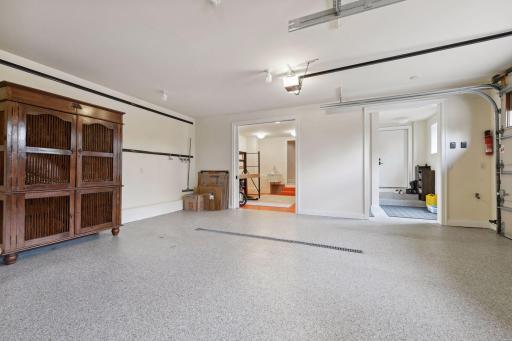 Oversized double garage