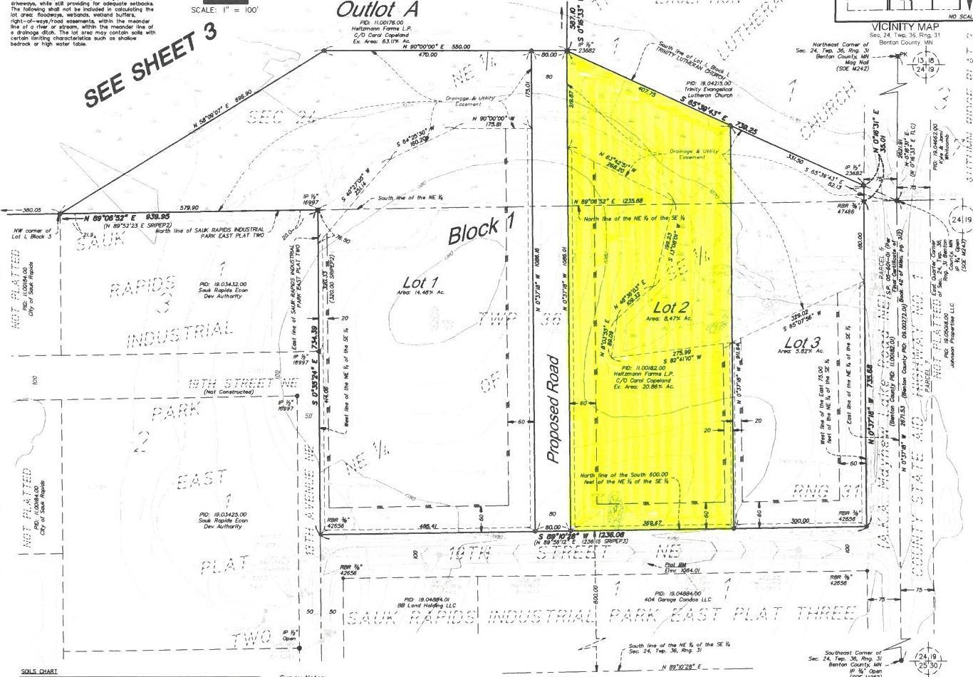 Property photo for xxx Lot 2, Sauk Rapids, MN 56379