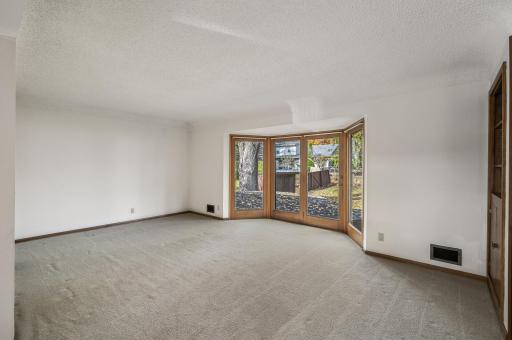 Living Room on Main Level very spacious for entertaining