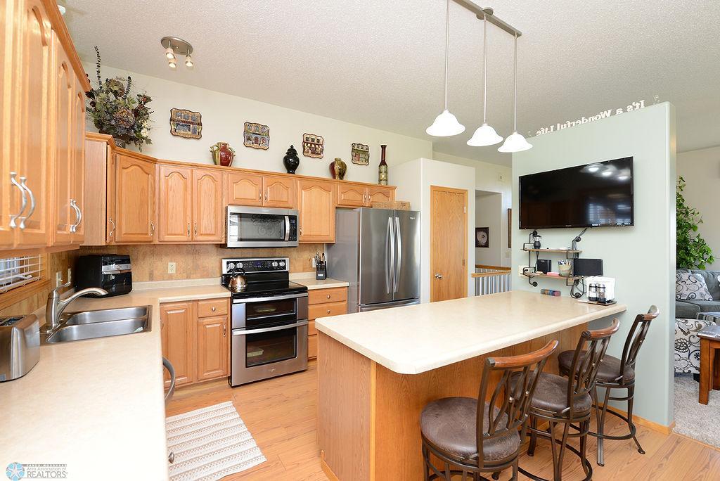 Kitchen with pantry closet